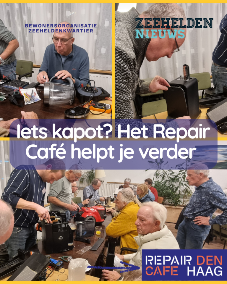 Repair Café Den Haag – Geef je spullen een tweede kans
